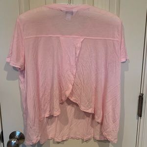 Light pink Target workout top
